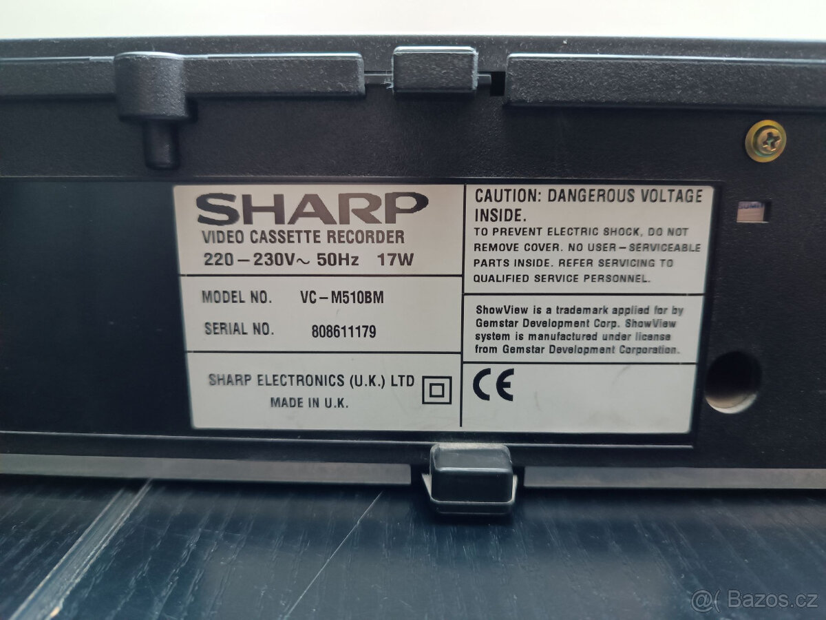 Video Sharp VC-M510 + zdarma 10 kazet - 3