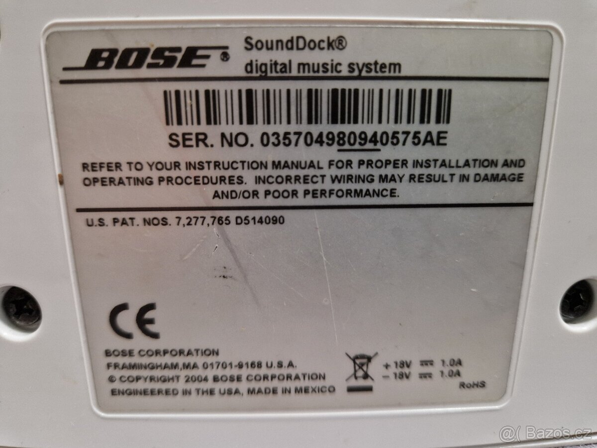 BOSE SoundDock system + Bluetooth adapter - 3