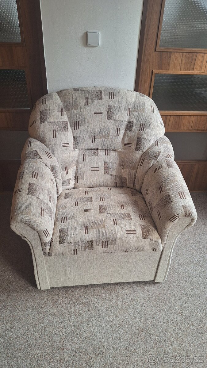 Sedací souprava 3+1+1 - 3