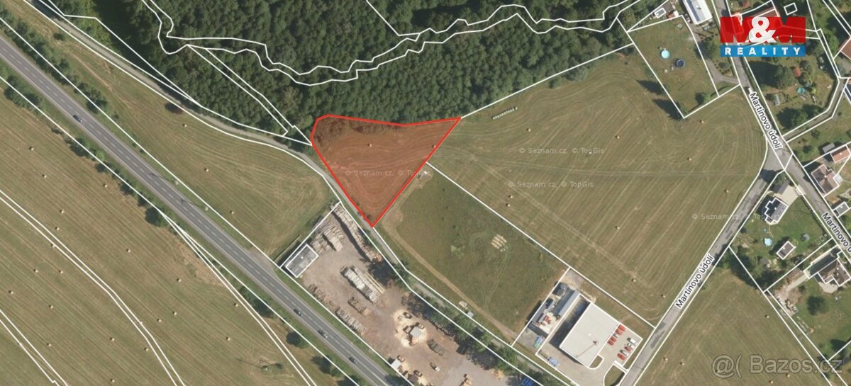 Prodej louky, 3023 m², Cvikov - 3