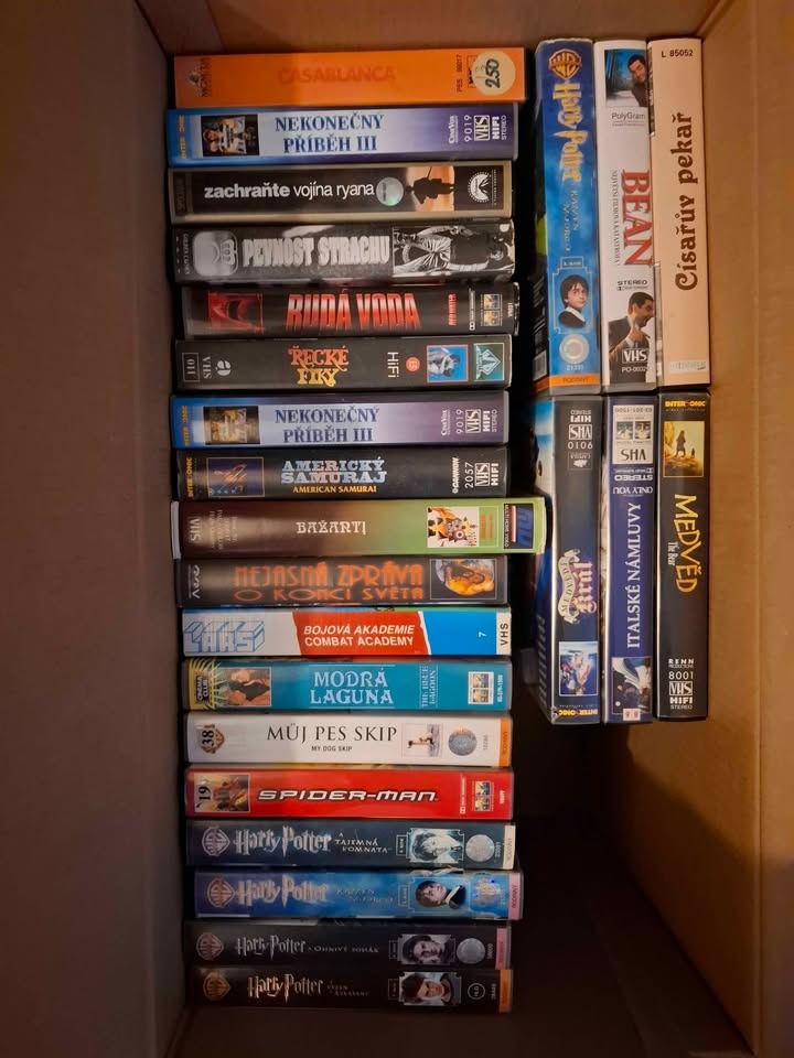 VHS KAZETY - 3