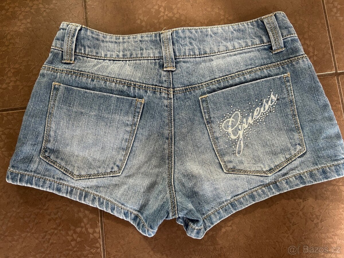 Dívčí riflové kraťasy,zn. Guess, v.10, dovoz z USA - 3