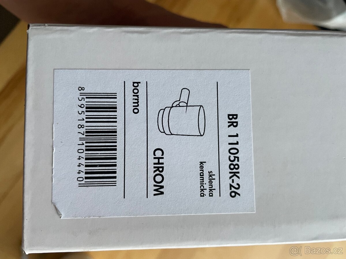 Držák keramického kelímku a dávkovač mýdla Nimco - 3