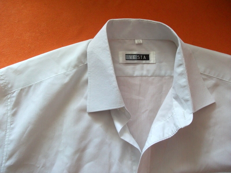 PÁNSKÁ bílá KOŠILE zn. VESTA, M/40 - 3