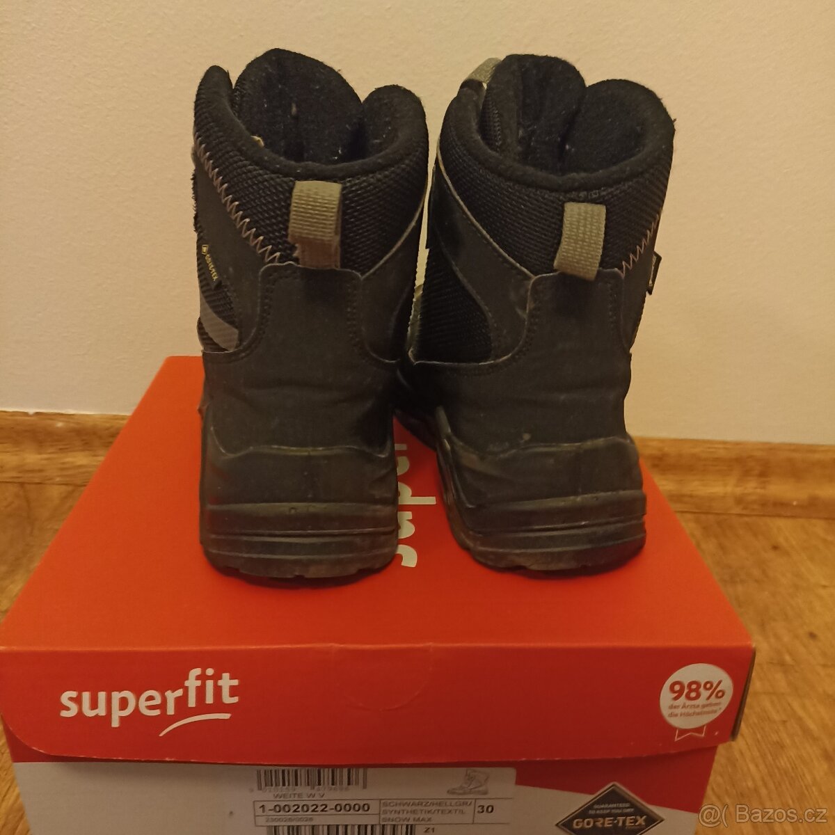 Dětské zimní boty SuperFit, vel. 30, široké - 3