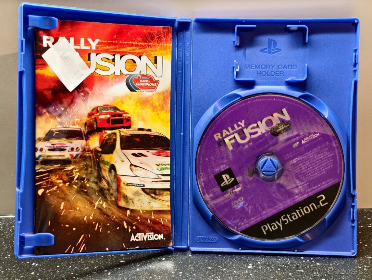 Originální hry PS2 – Rally Fusion + World Race – kompletní b - 3