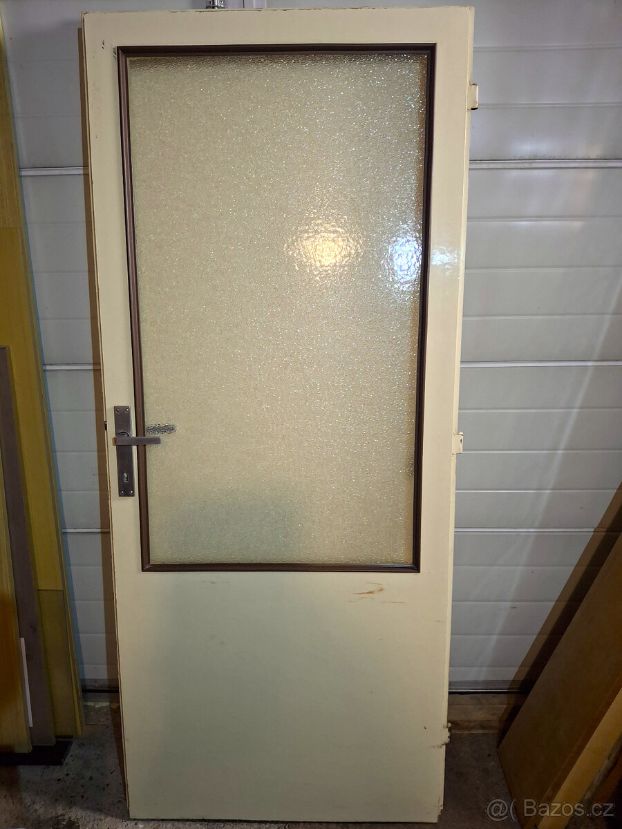 Dveře interiérové (staré) - 3ks - 3