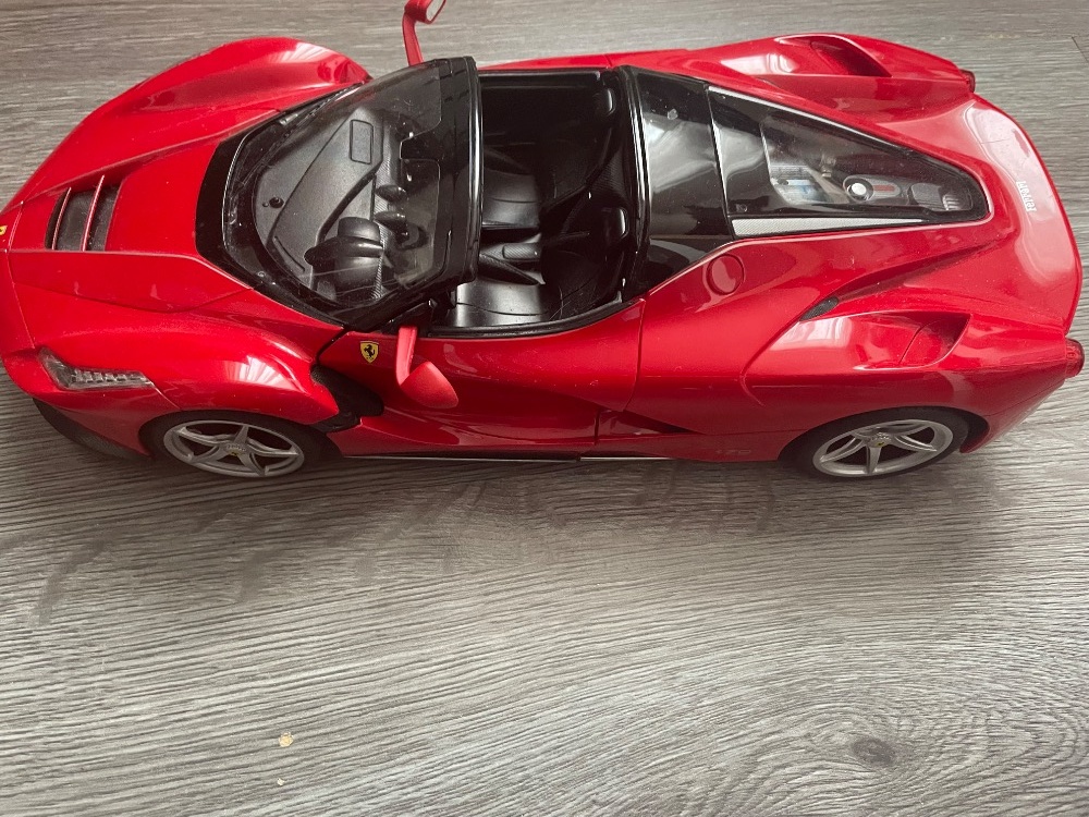 Dětské auto Ferrari na dálkové ovládání+formule a puzzle - 3