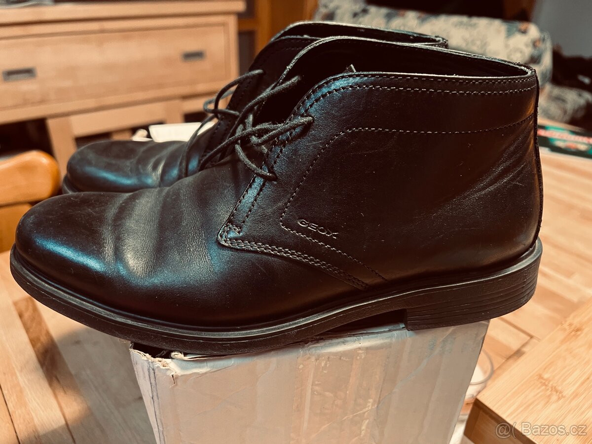 Celokožené kotníkové boty vel. 39 – TOP STAV - 3