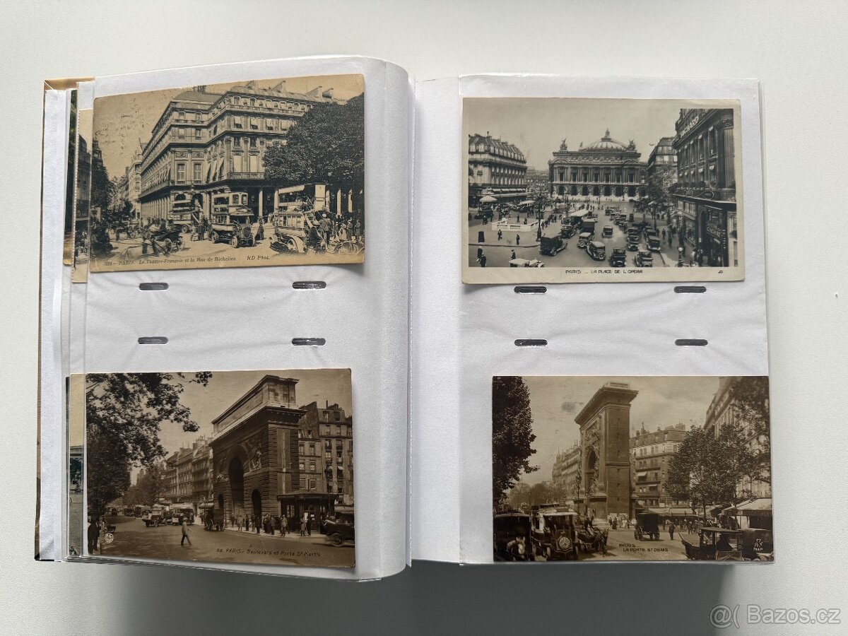 Album historických pohlednic Evropa – USA (cca 200 ks) - 3