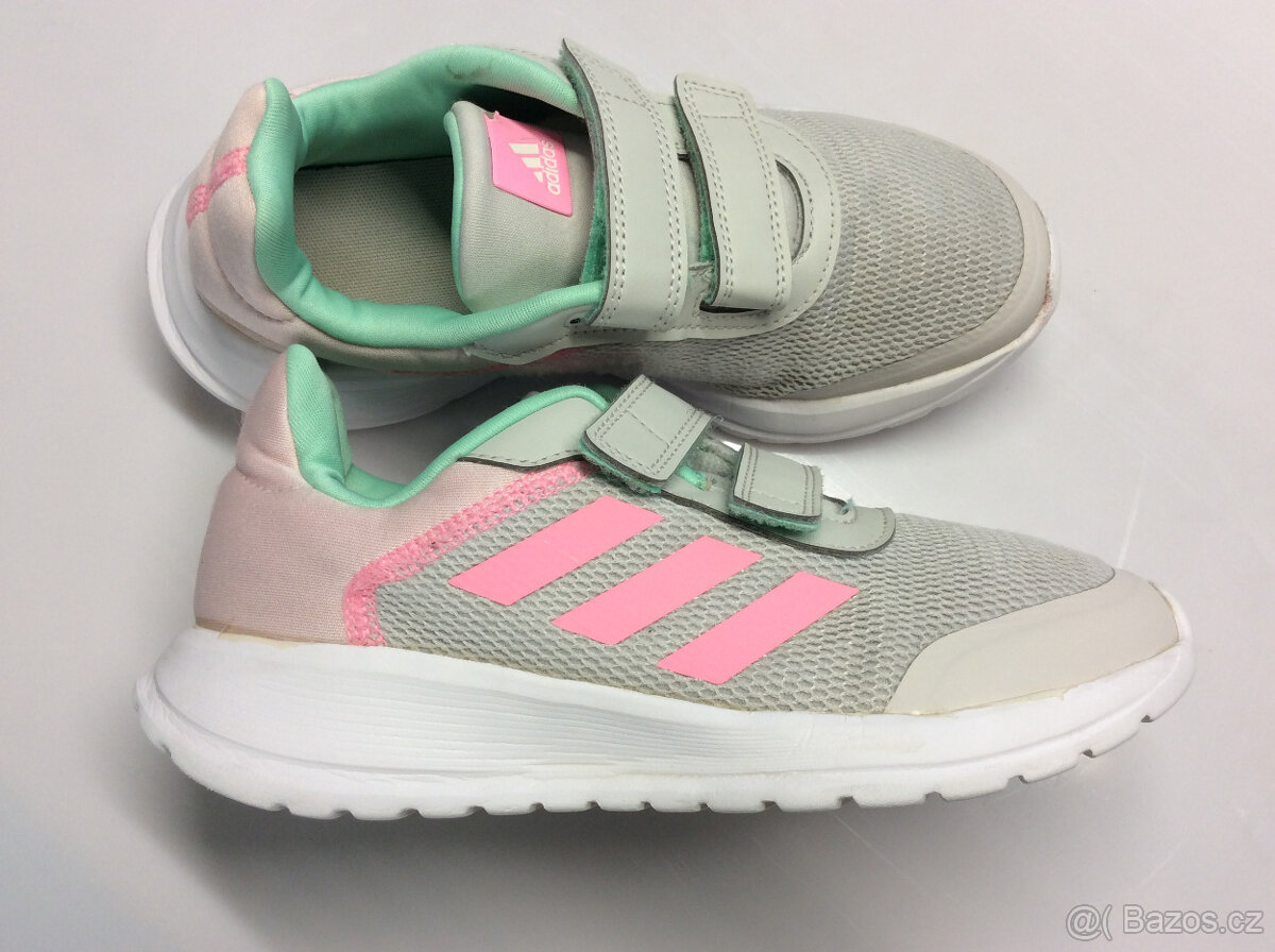Dětské tenisky ADIDAS TENSAUR RUN 2.0 CF K bílorůžové - 3