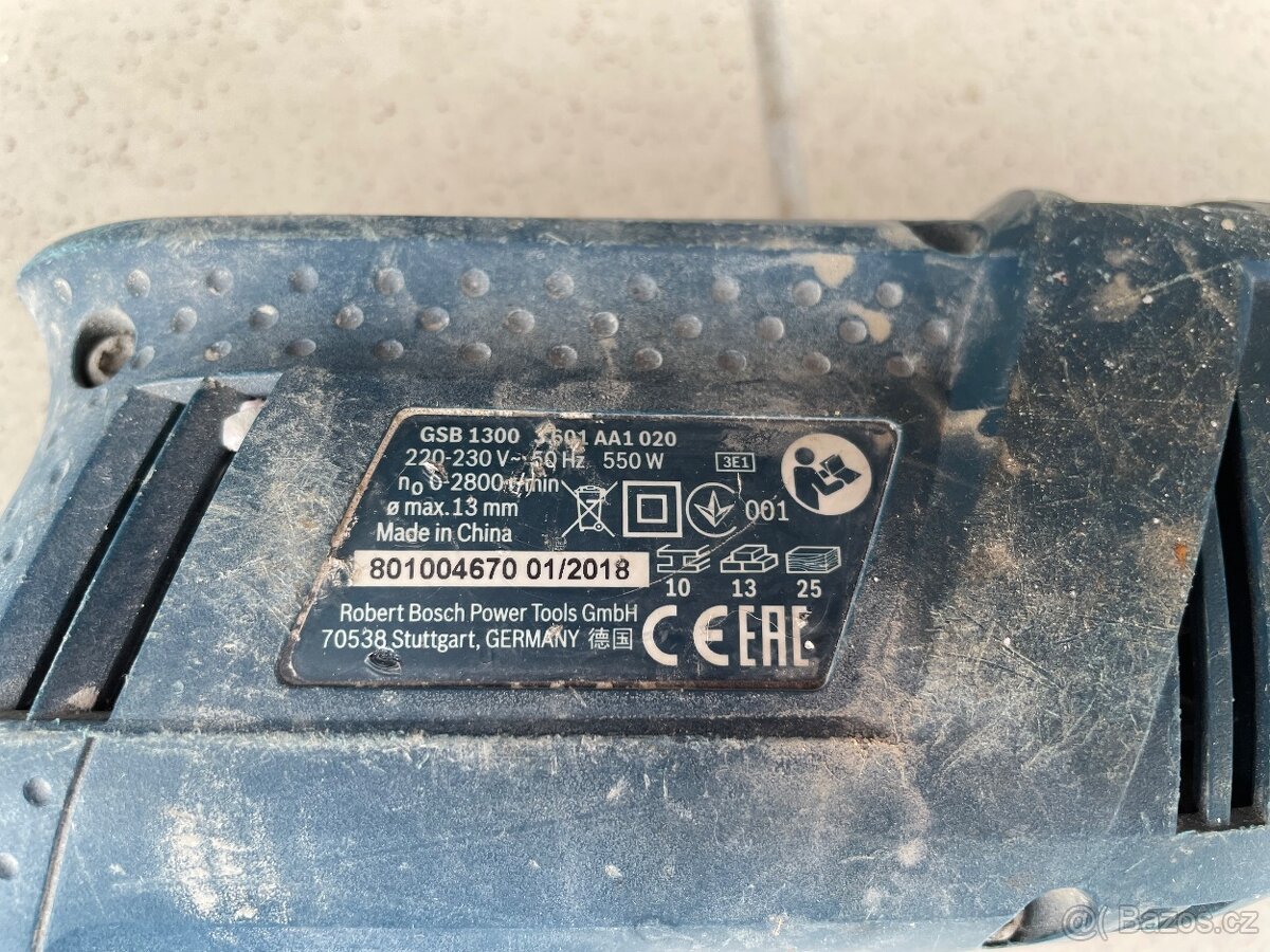 BOSCH GSB 1300 vrtačka - 3