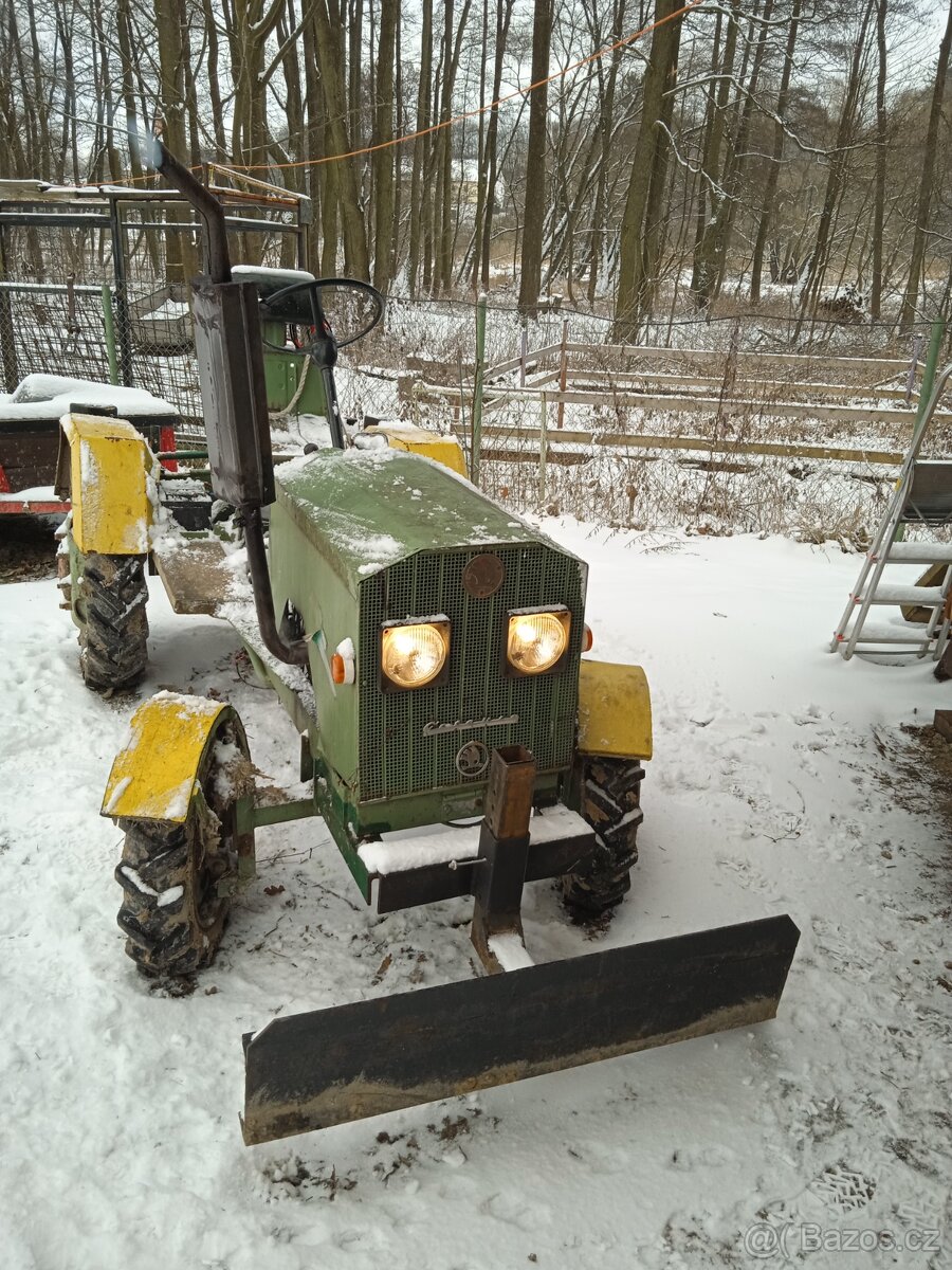 Malotraktor domácí výroby - 3
