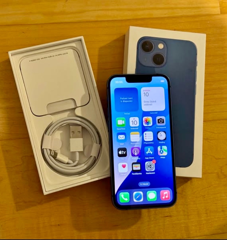 iPhone 13 Mini Modrá BATERIE 100% TOP - 3