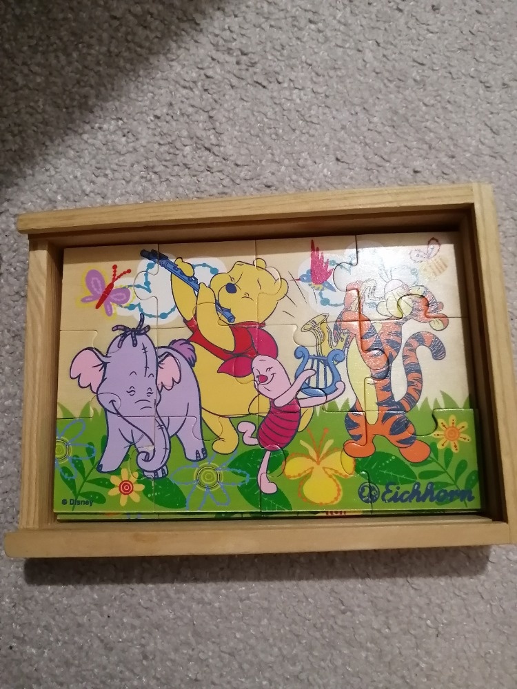 Dřevěné puzzle - 3