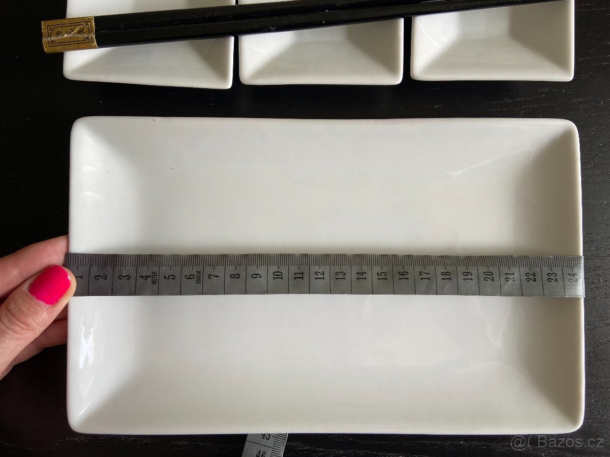 Keramická sada na servírování sushi nová - 3