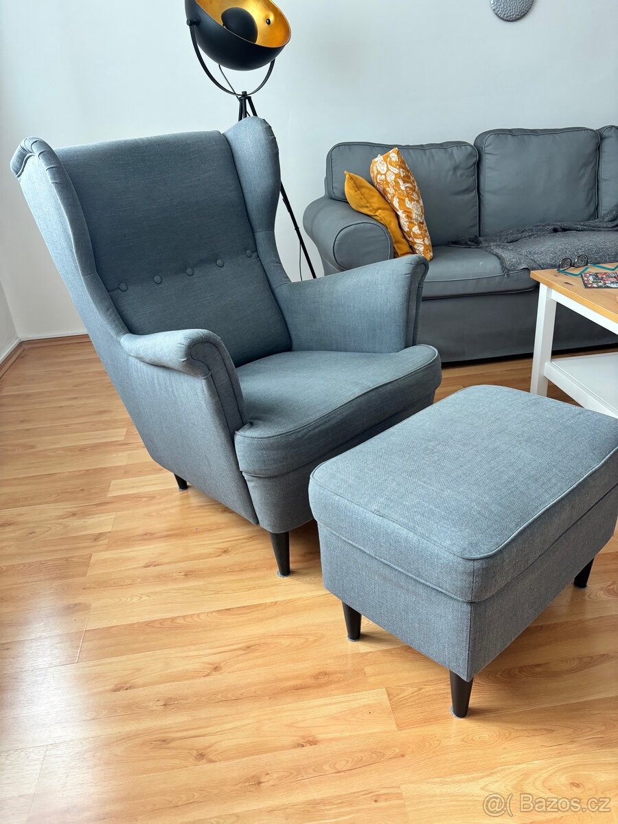 Křeslo a taburet - 3