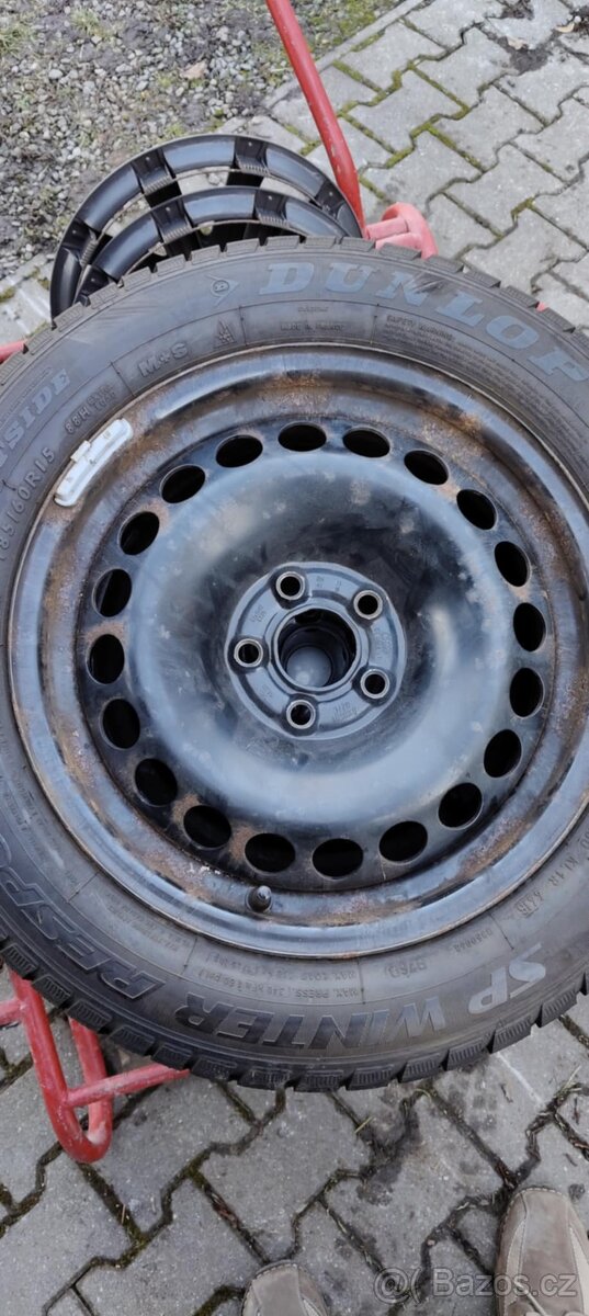 Plechová kola R15 - 5x100 - 3