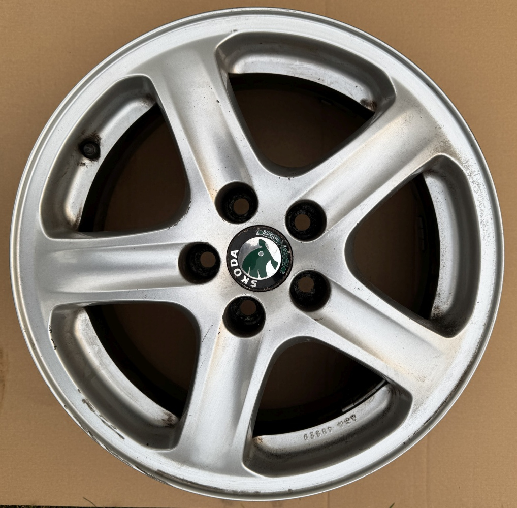 RONAL alu disky 15" 5x100 Škoda - 3