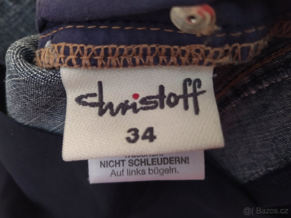 Těhotenské riflové kraťasy Christoff 36/38 - 3