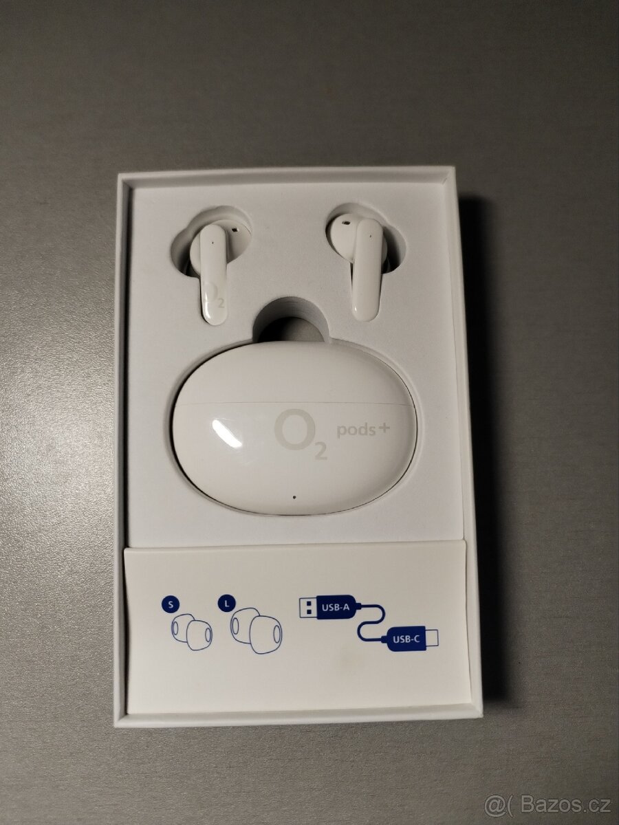 Prodám sluchátka O2 pods+ - 3