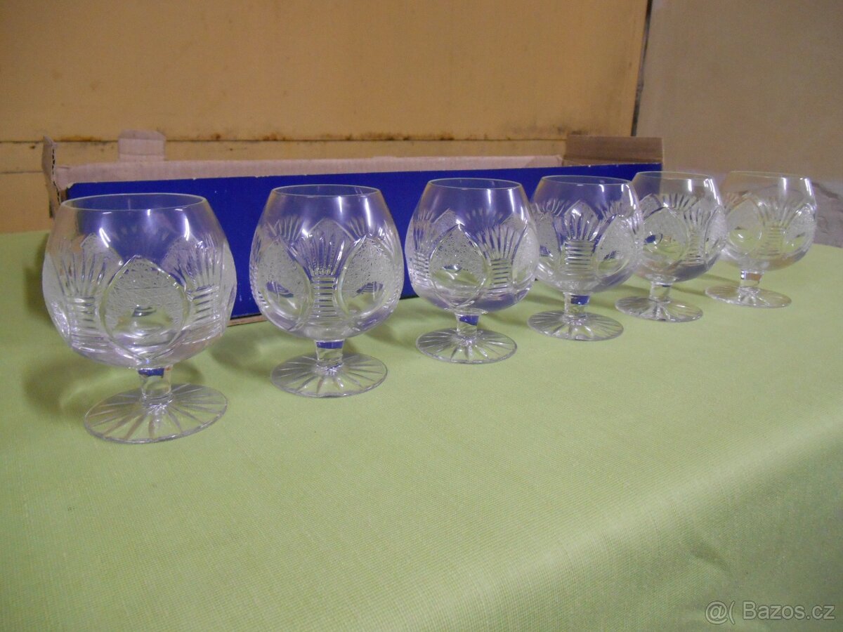 Sada broušených skleniček 200ml - 3