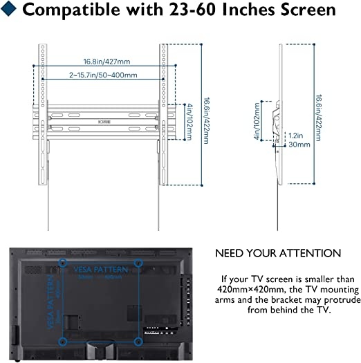 Univerzální držák na zeď pro TV - 3