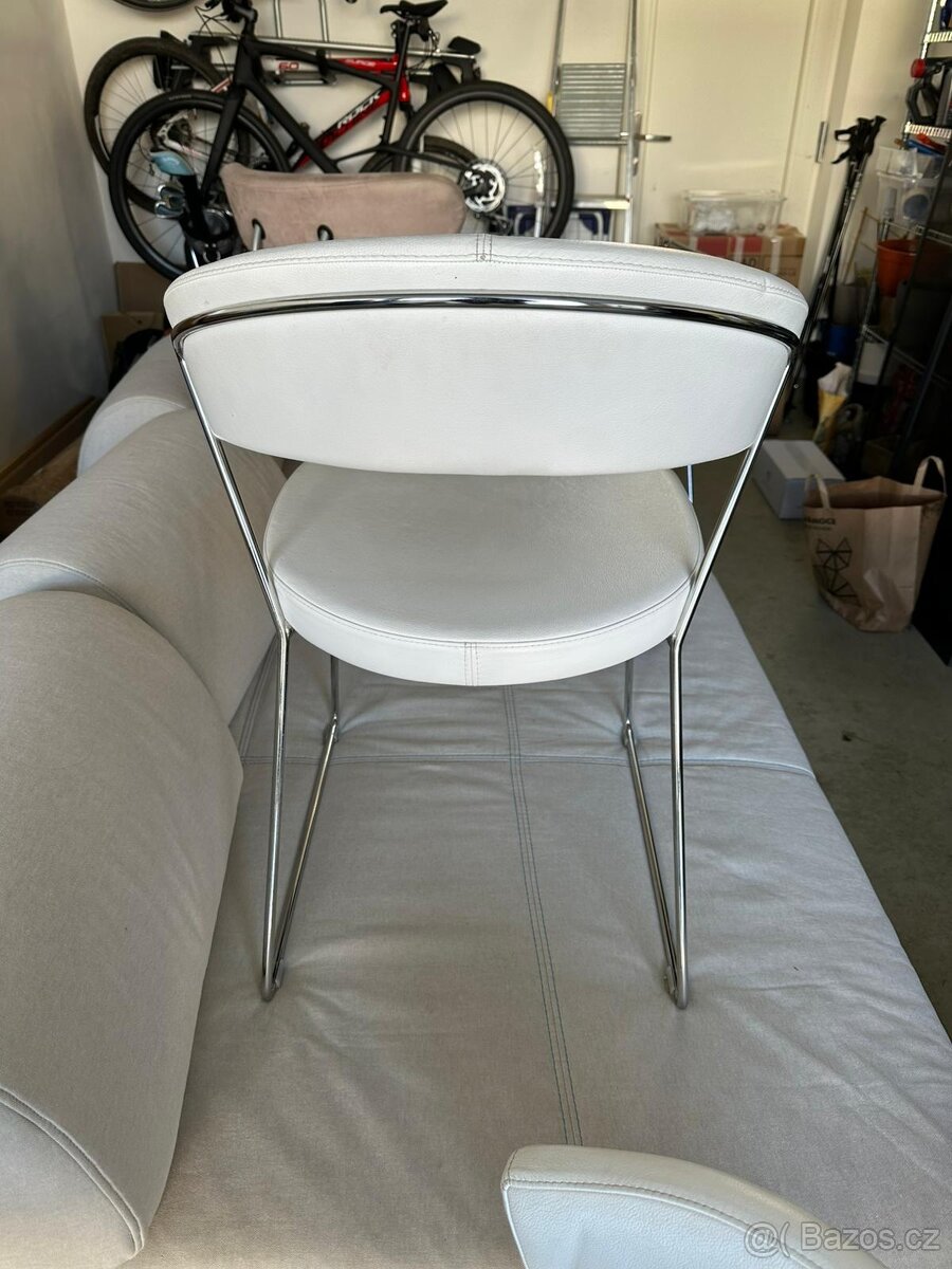 6x Kožené židle Calligaris New York - 3