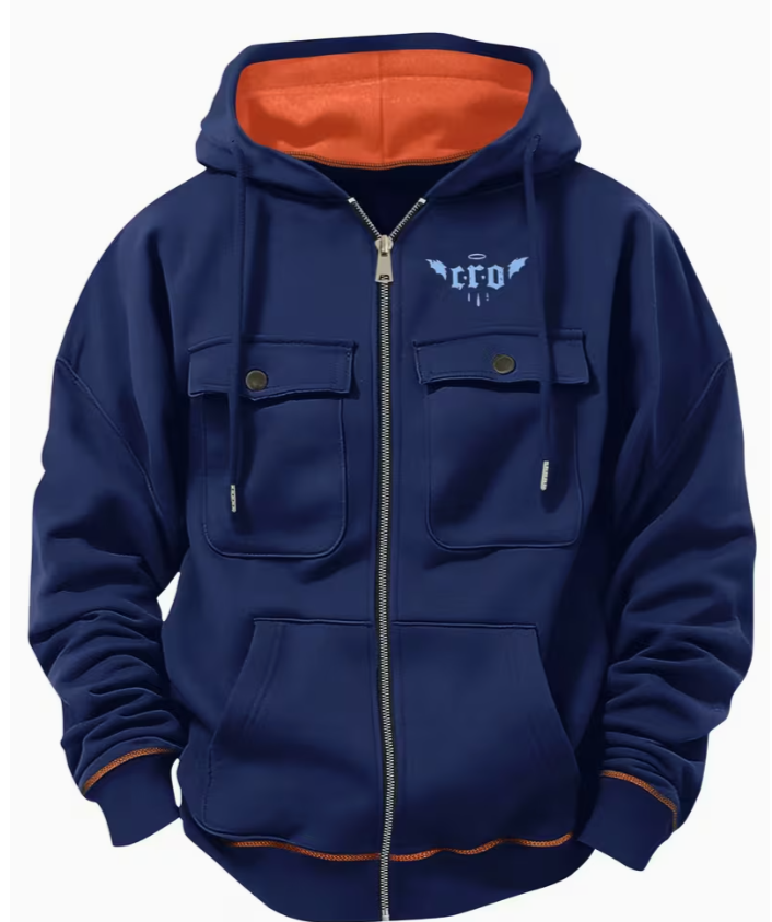 Panská teplá mikina - 3