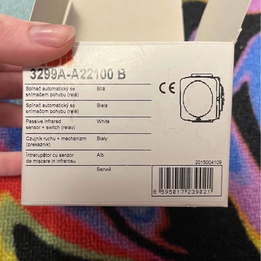 2x spínač automatický se snímačem pohybu - 3