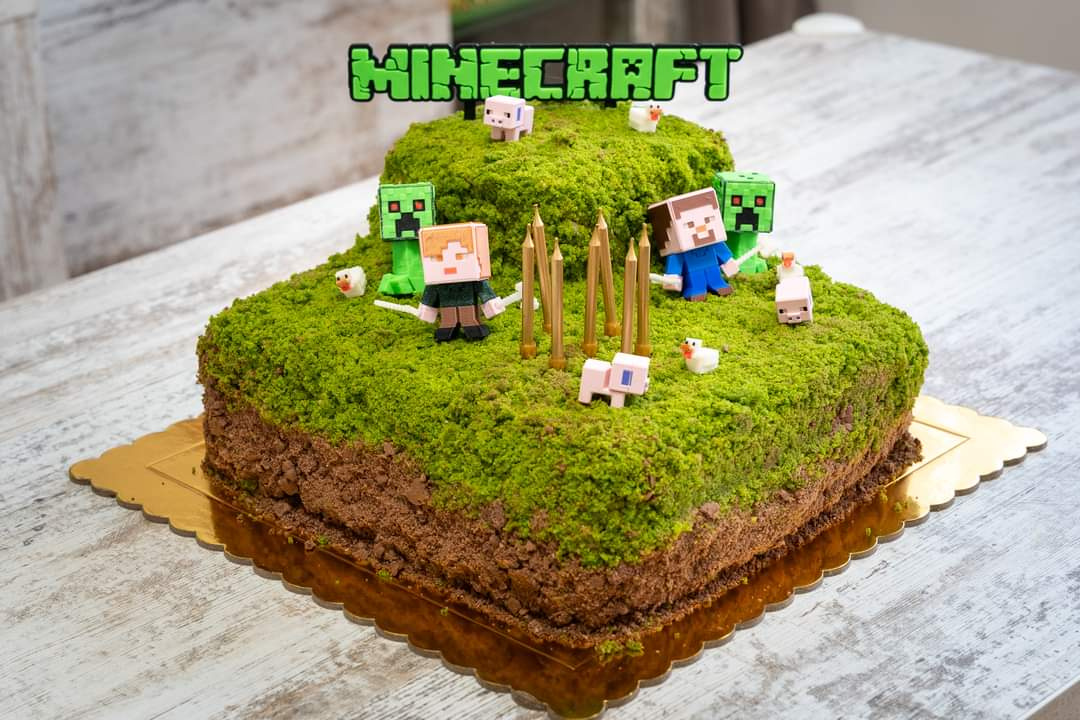 MINECRAFT - sada na dort - 3