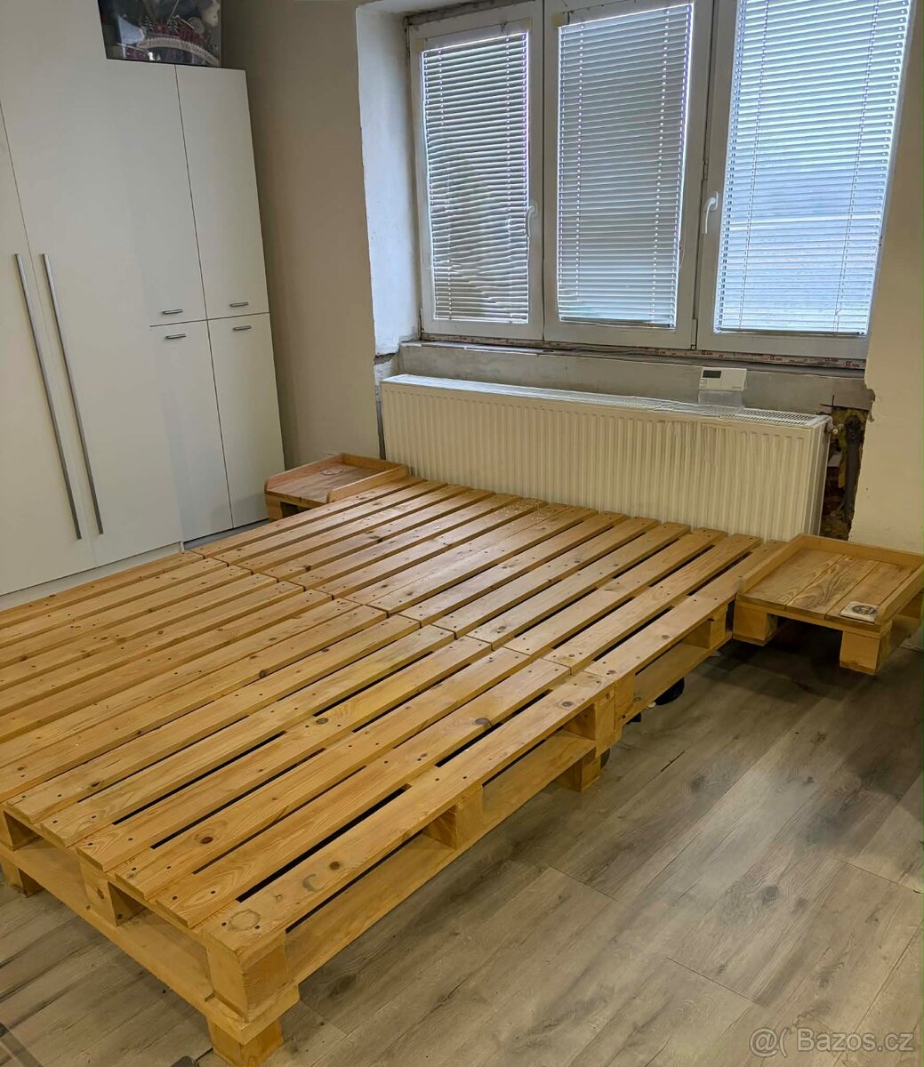 Paletová postel - 3