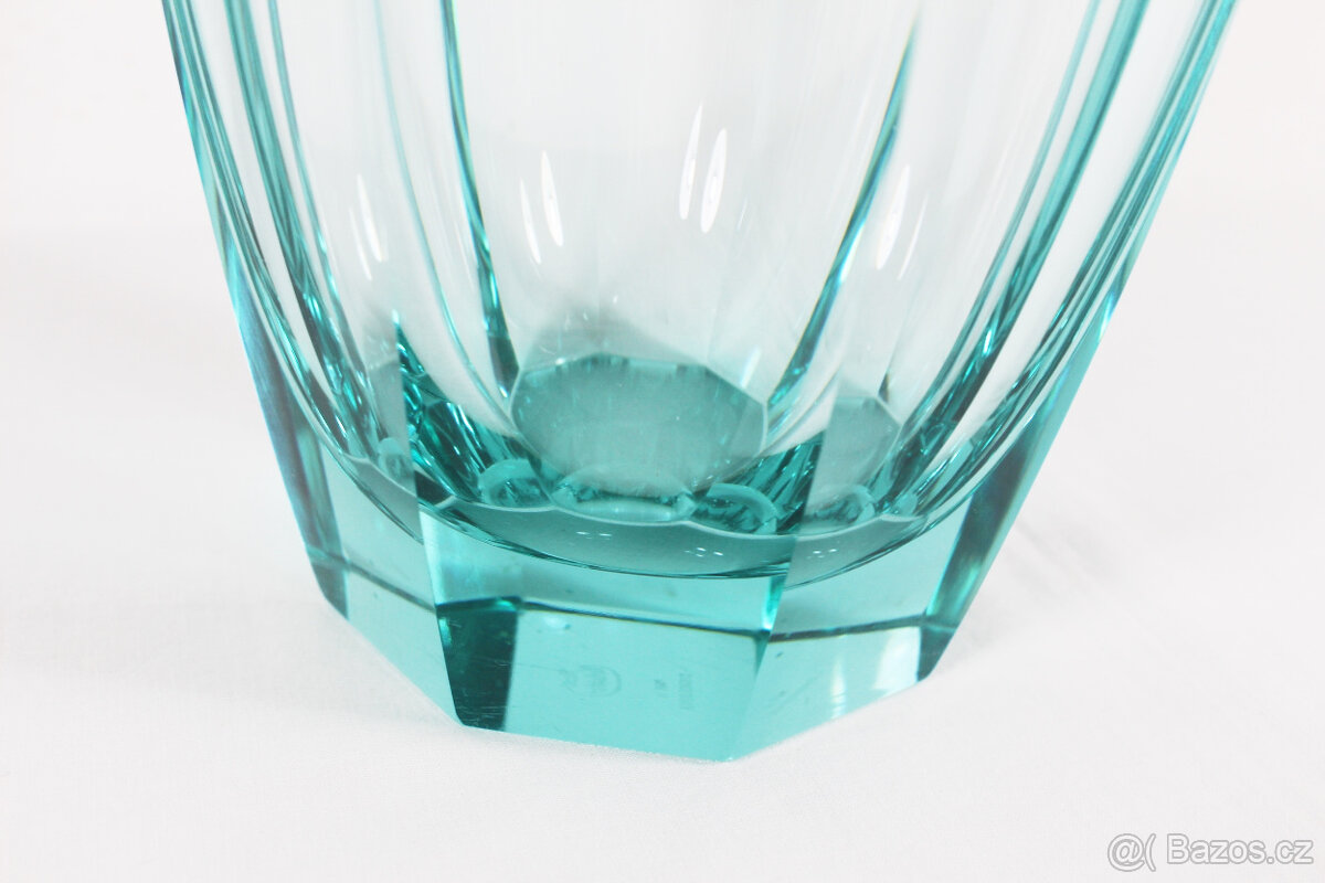 art deco váza Moser 4 - 3