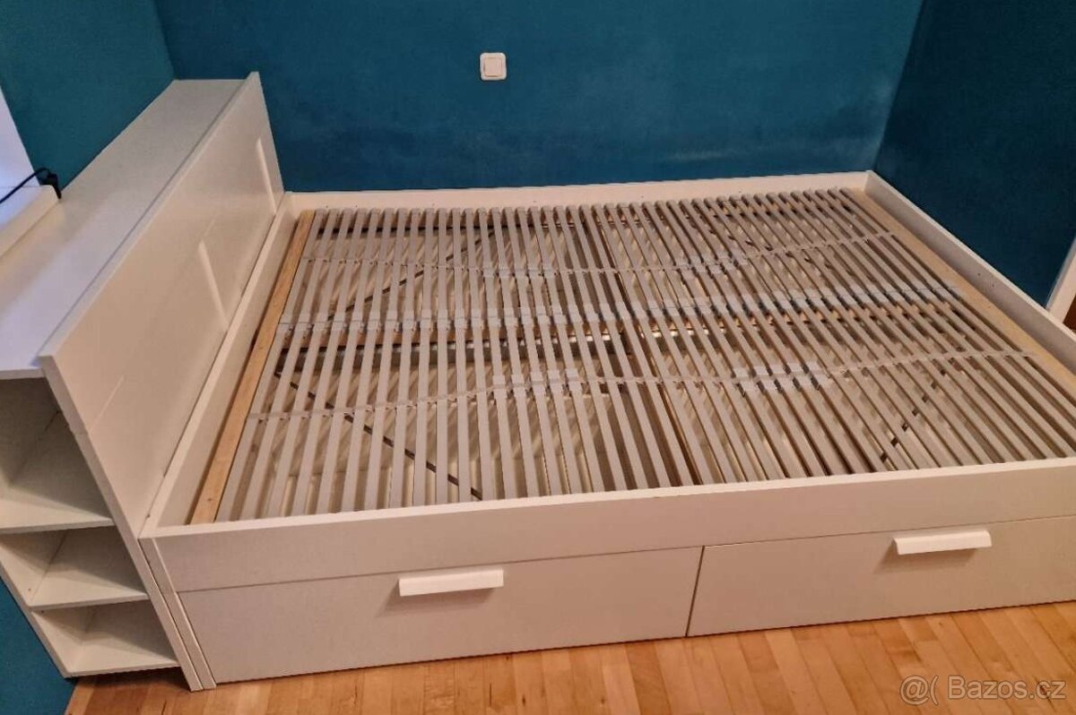 Postel IKEA BRIMNES 180x200 - 3