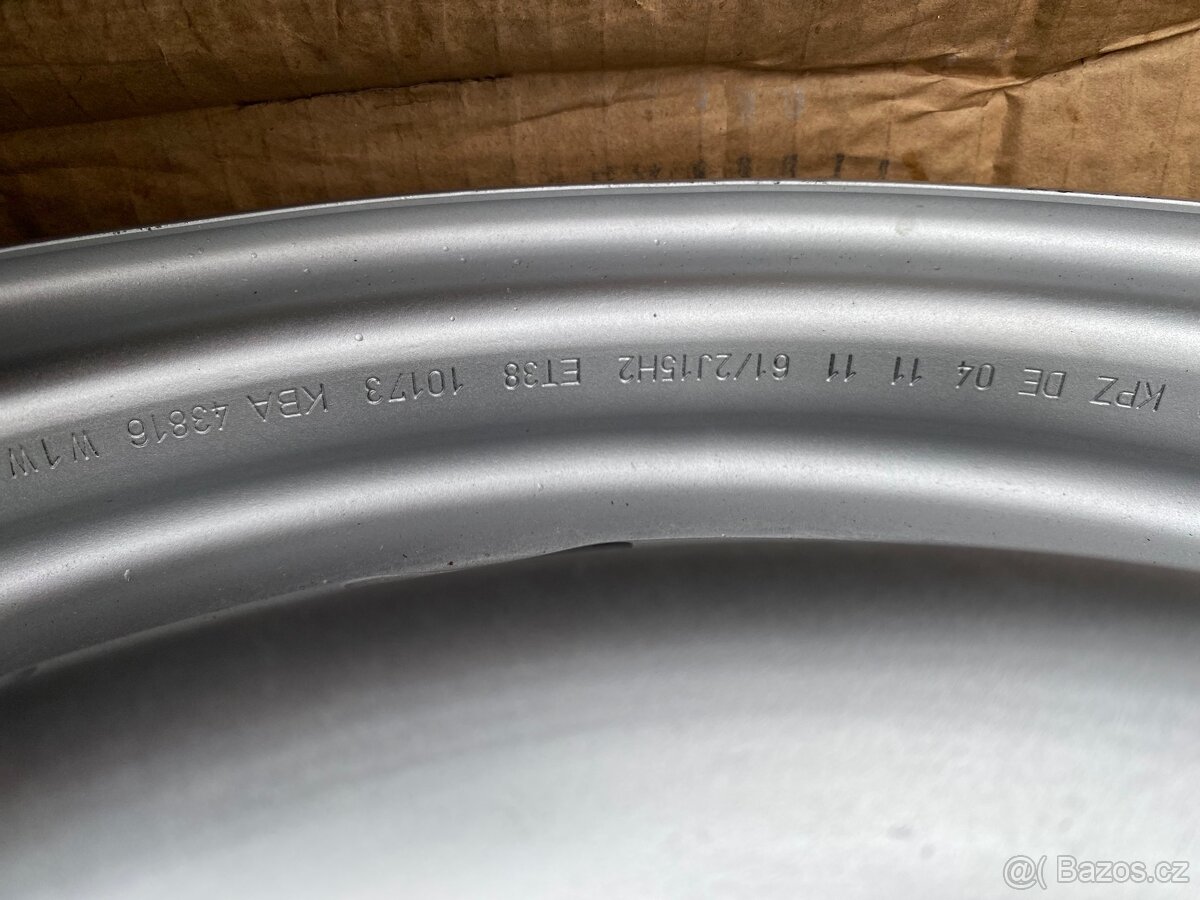 Plechové disky 5x100 15” ET 38 - 3