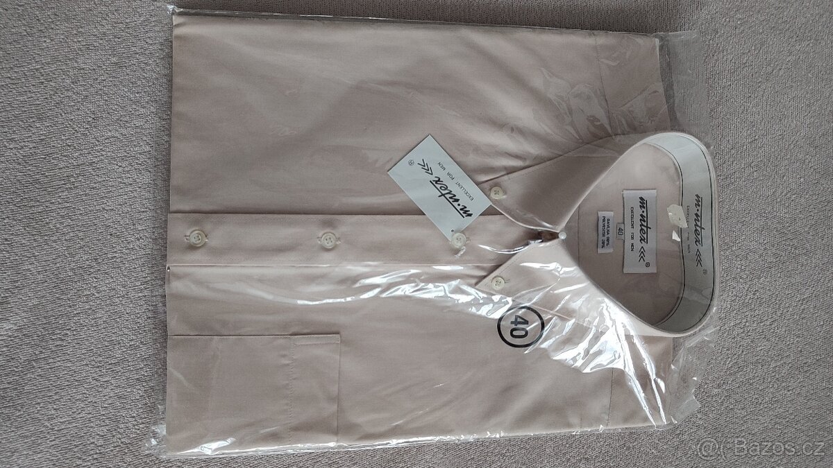 Pánské společenské/smuteční košile - 3