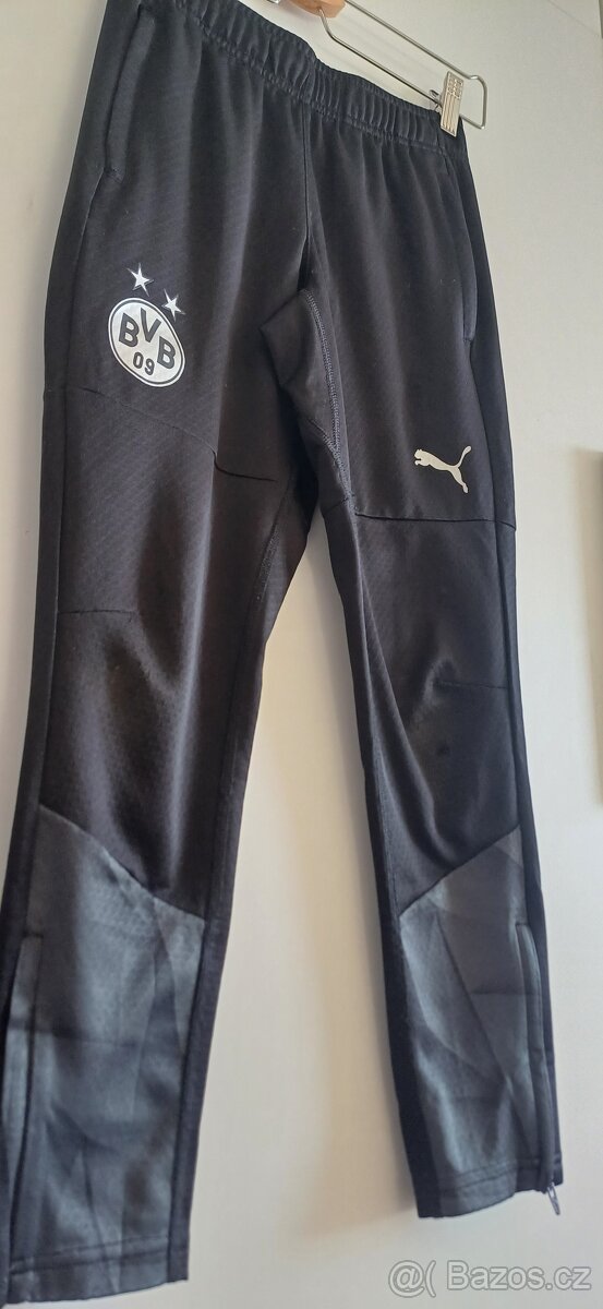 Fotbalové tepláky BVB Puma vel.140 - 3