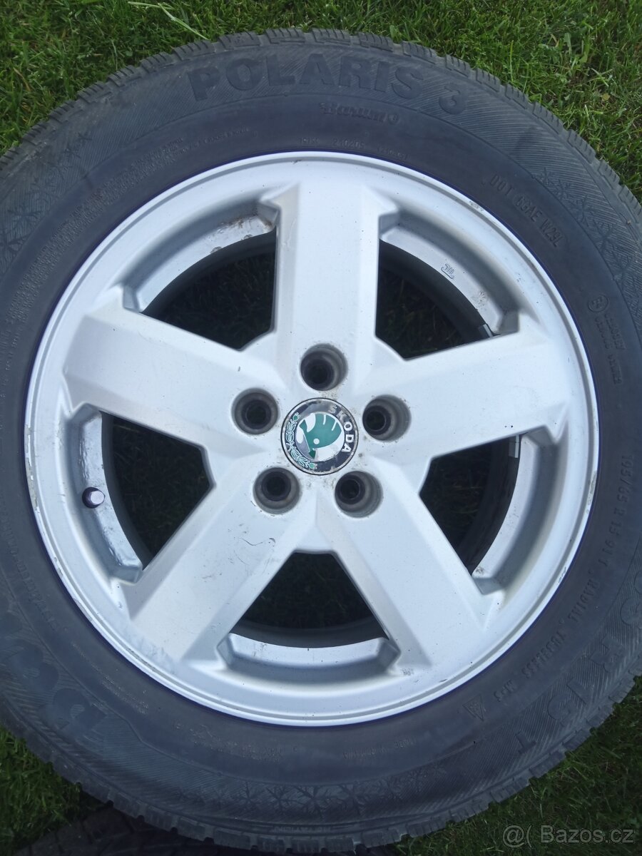 ALU kola Škoda r15 - 3
