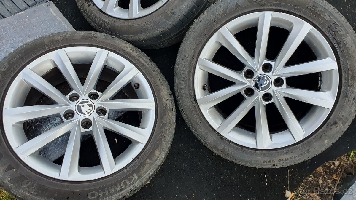 16" orig. Škoda 5x112 - 3