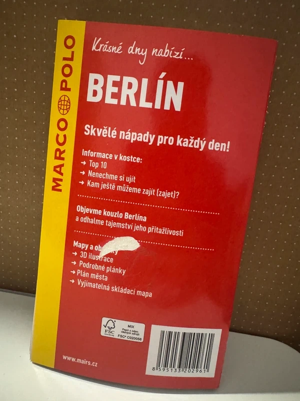 Berlín, MarcoPolo Sprievodca/itinerár (s mapou) - 3