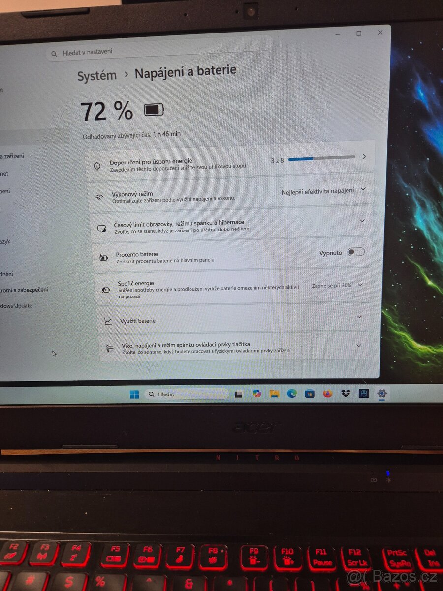 Herní notebook Acer Nitro AN515-57 - 3