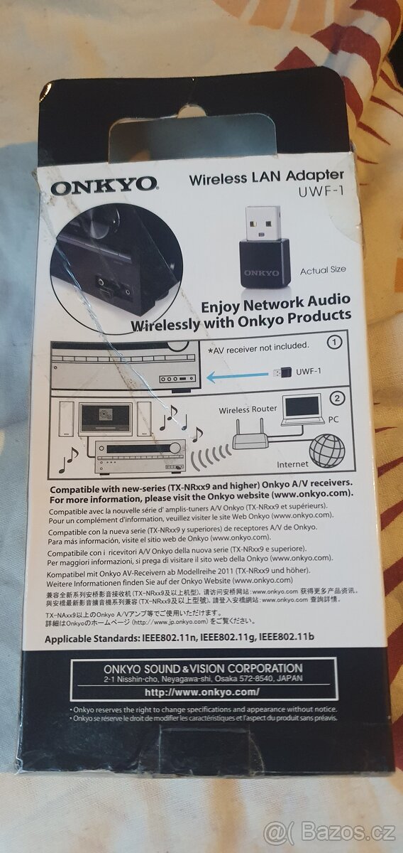Onkyo UWF-1 Wireless LAN Adapter - 3