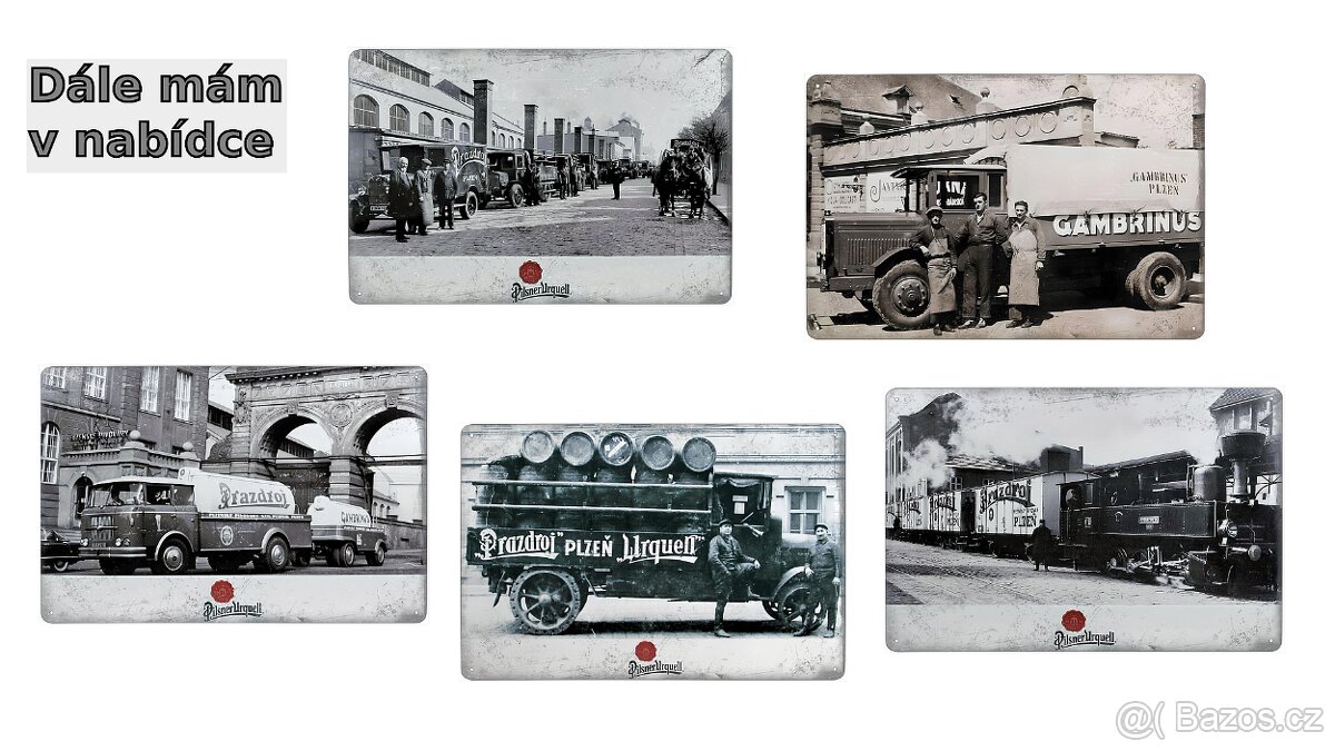 cedule plechová - Pilsner Urquell č. 19 - 3