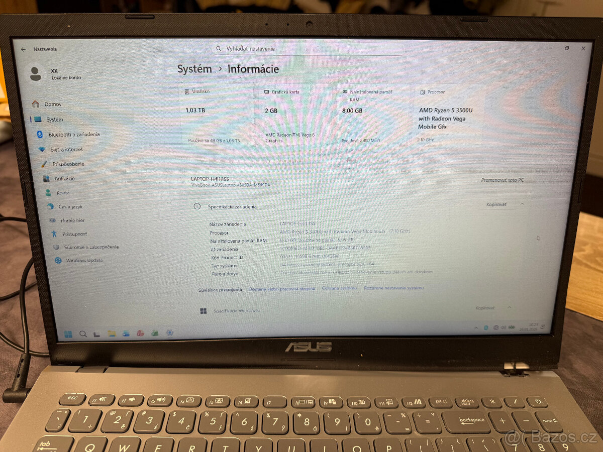 Diely z Asus M509DA-EJ019T - 3