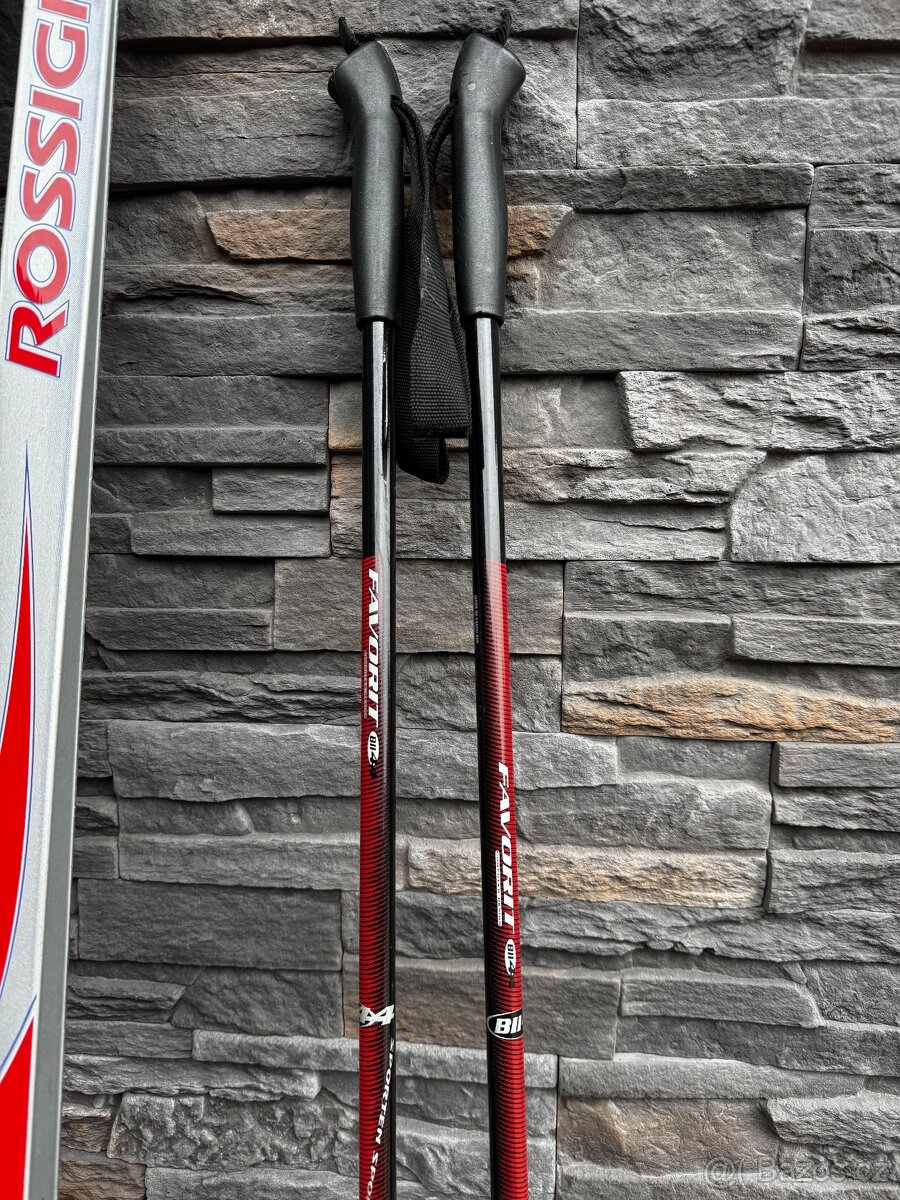 Běžky Rossignol X-Tour 193 cm + hole 155 cm + boty Rossignol - 3