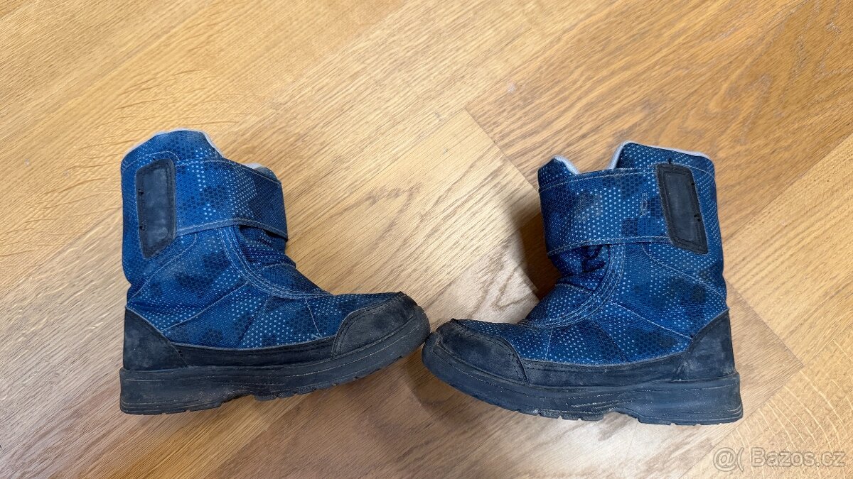 Dětské zimní boty, sněhule SH 100 Decathlon VEL 26 modré - 3