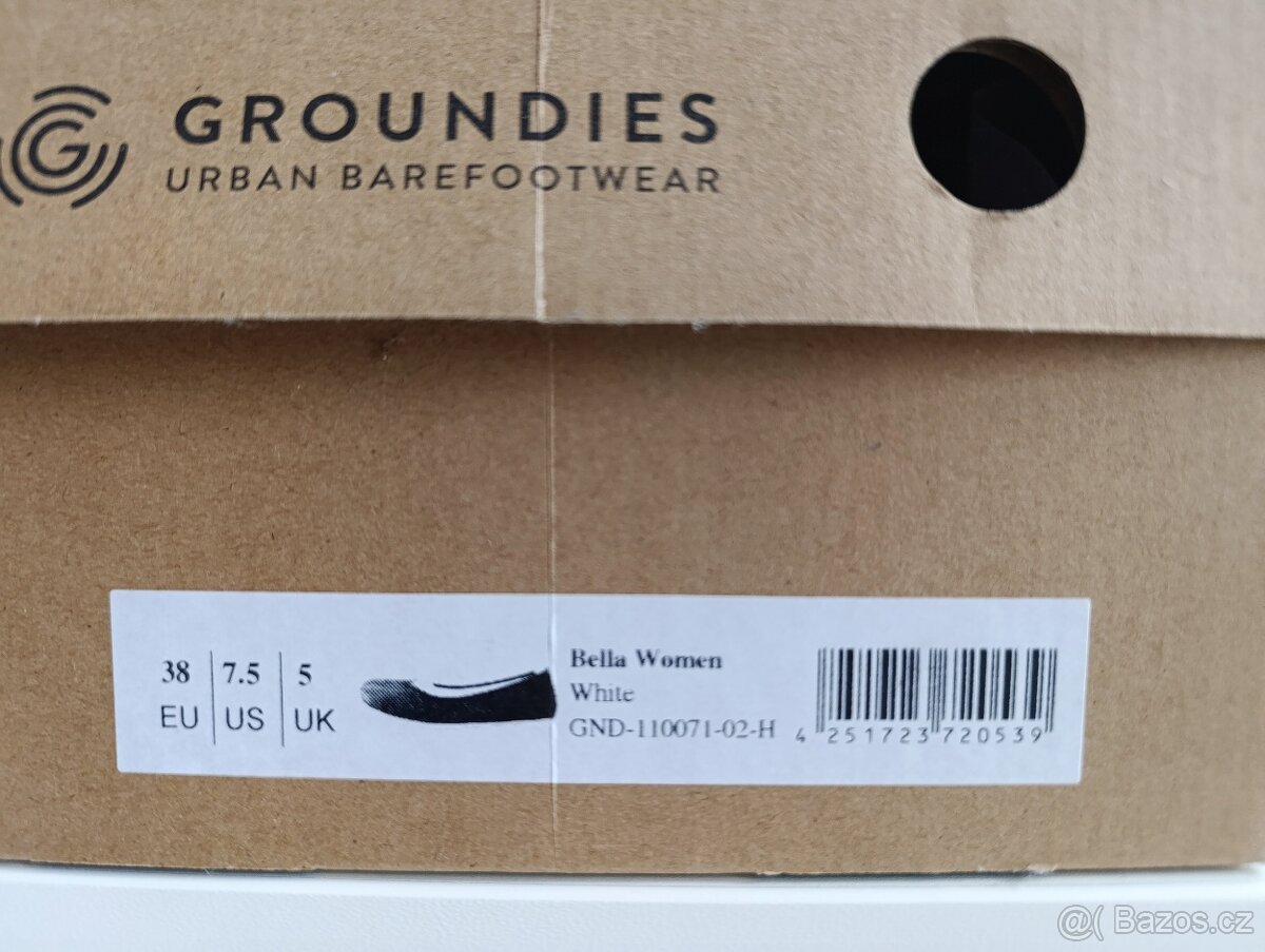 Dámské Barefoot Baleríny GROUNDIES, vel. 38 - 3