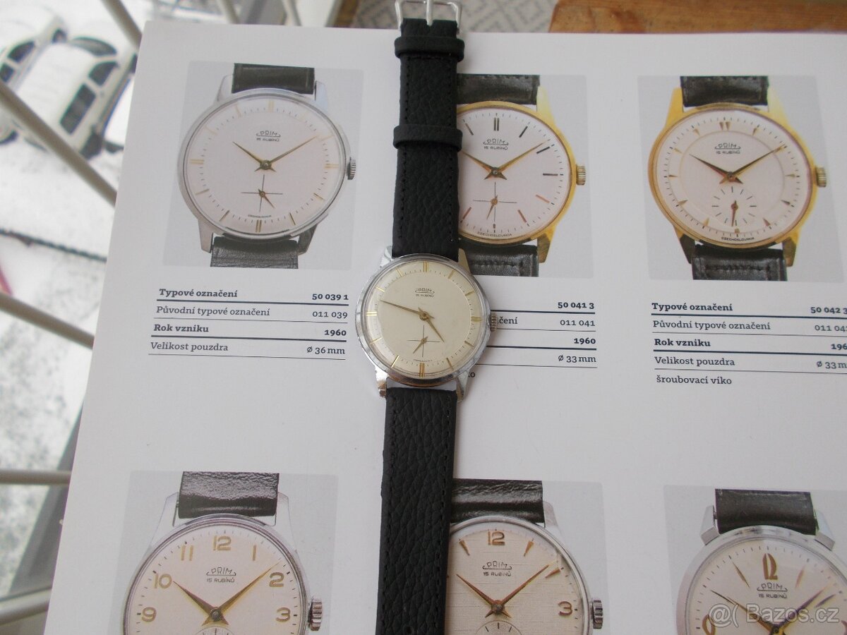 pekne oblibene funkcni hodinky prim Traktor rok 1960 - 3