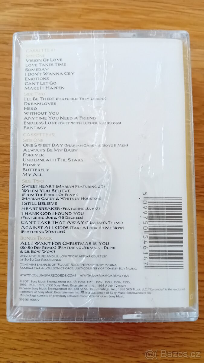 Mc kazety orig. Mariah Carey greatest hits - 3