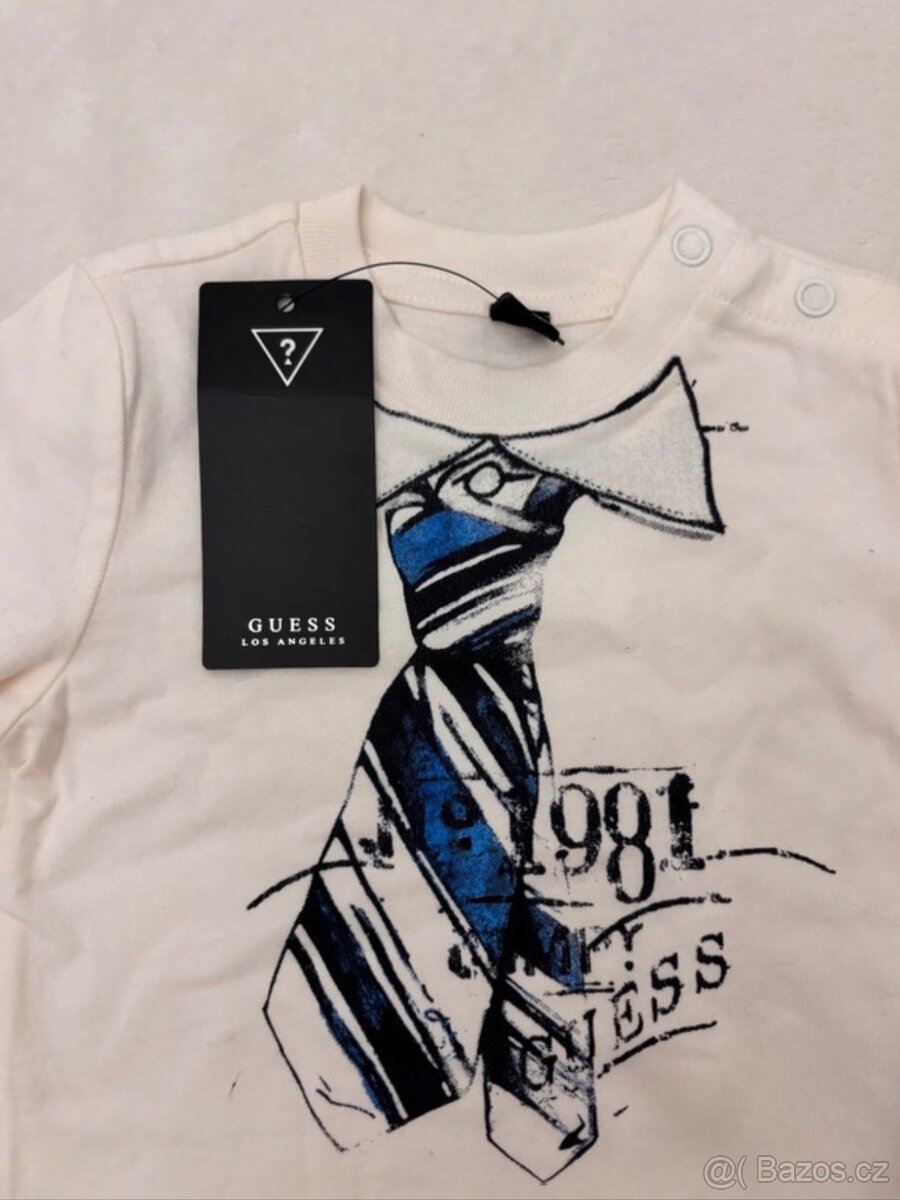 Chlapecké tričko značky GUESS,vel.3-6M - 3